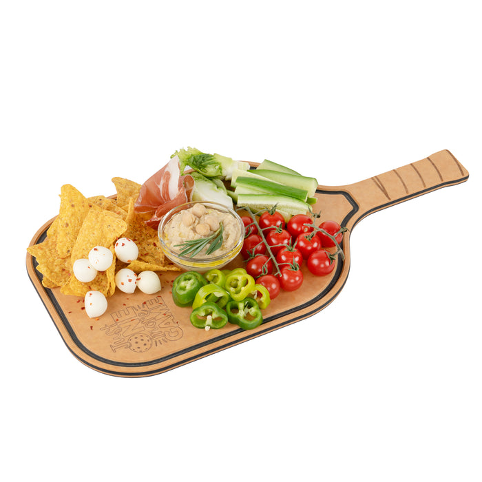 Pickleball Charcuterie Cutting Board -"Just One More Game"