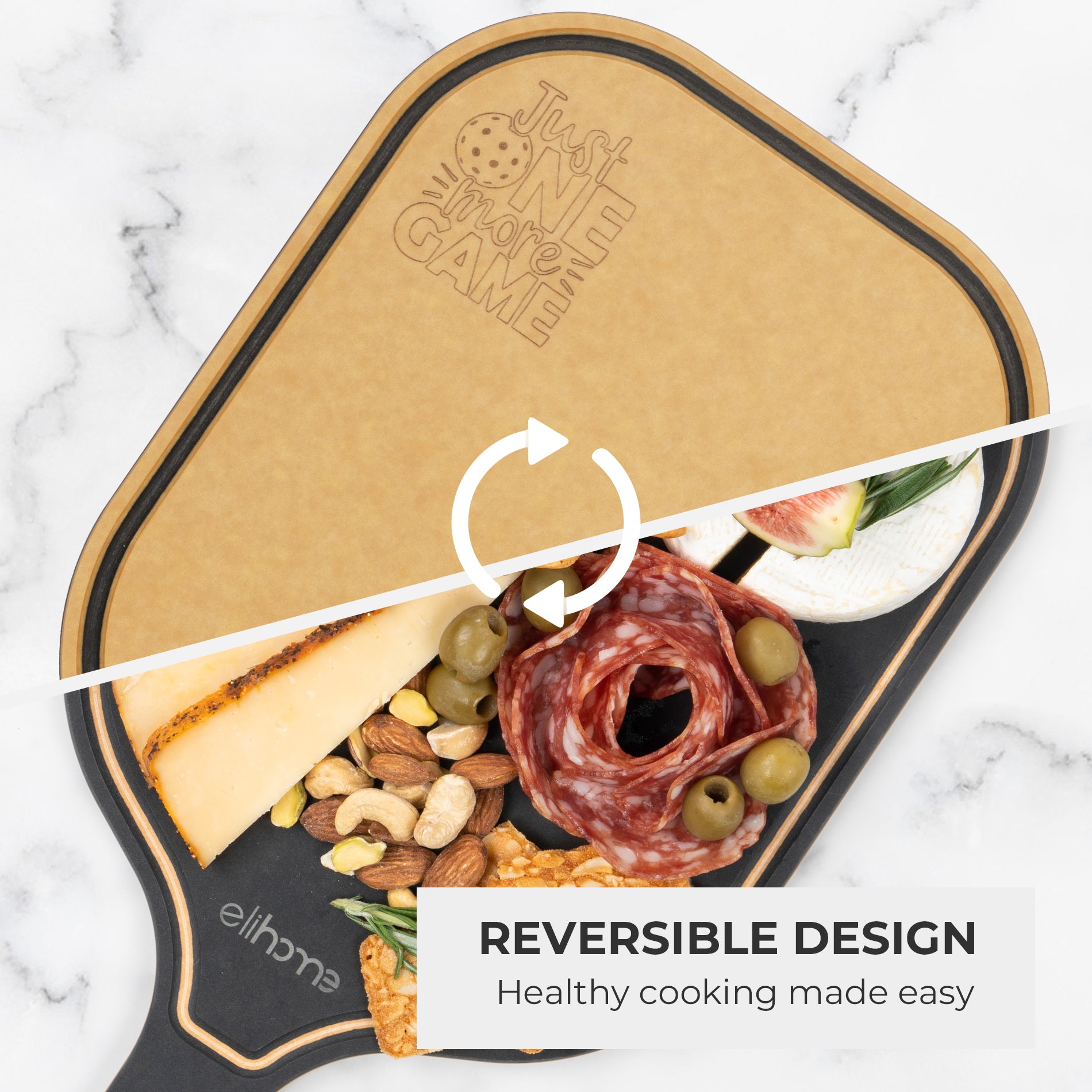 Pickleball Charcuterie Cutting Board -