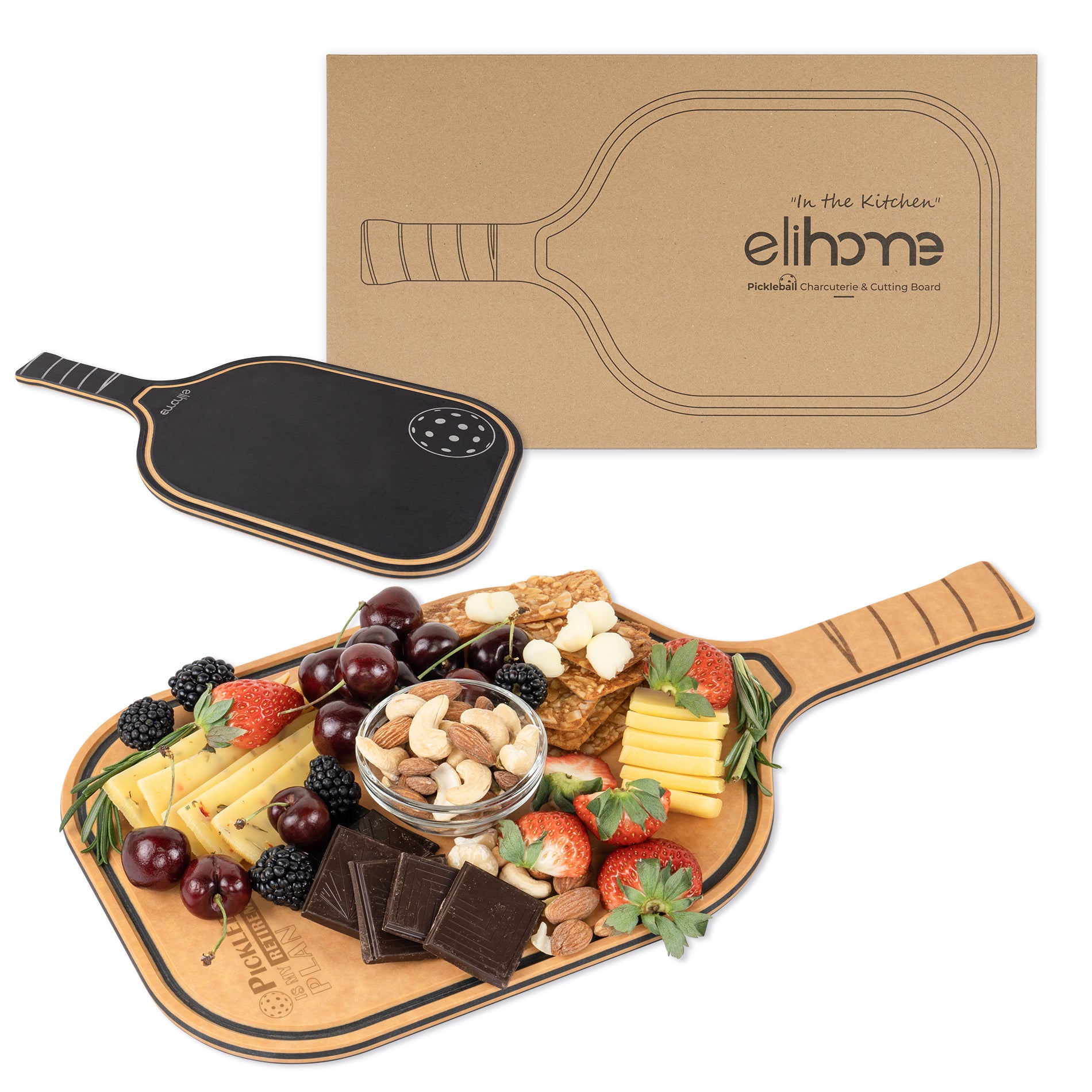 Pickleball Charcuterie Cutting Board -