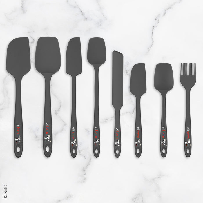 Elihome x Peanuts 8 Piece Silicone Spatula Set