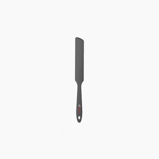 Elihome Premium Silicone Spreader in Gray, 10 inches by 1.1 inches with seamless one piece design, reinforced steel core and ergonomic non-slip handle