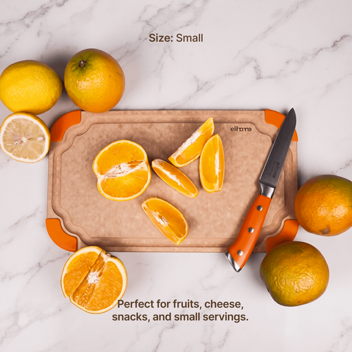 Small board in the Elihome Premium Series 3 Piece Set - perfect for fruits, cheese, snacks, and small servings