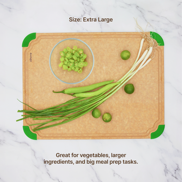 Extra Large board in the Elihome Premium Series 4 Piece Set - great for vegetables, larger ingredients, and big meal prep
