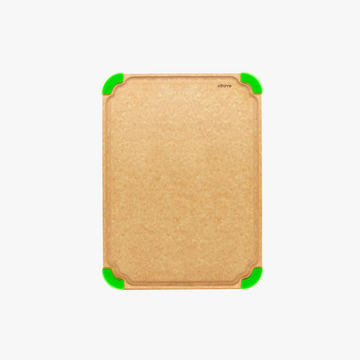 Elihome Premium Series X-Large Cutting Board 19" x 14" - color-coded wood fiber cutting board with juice groove and non-slip corners