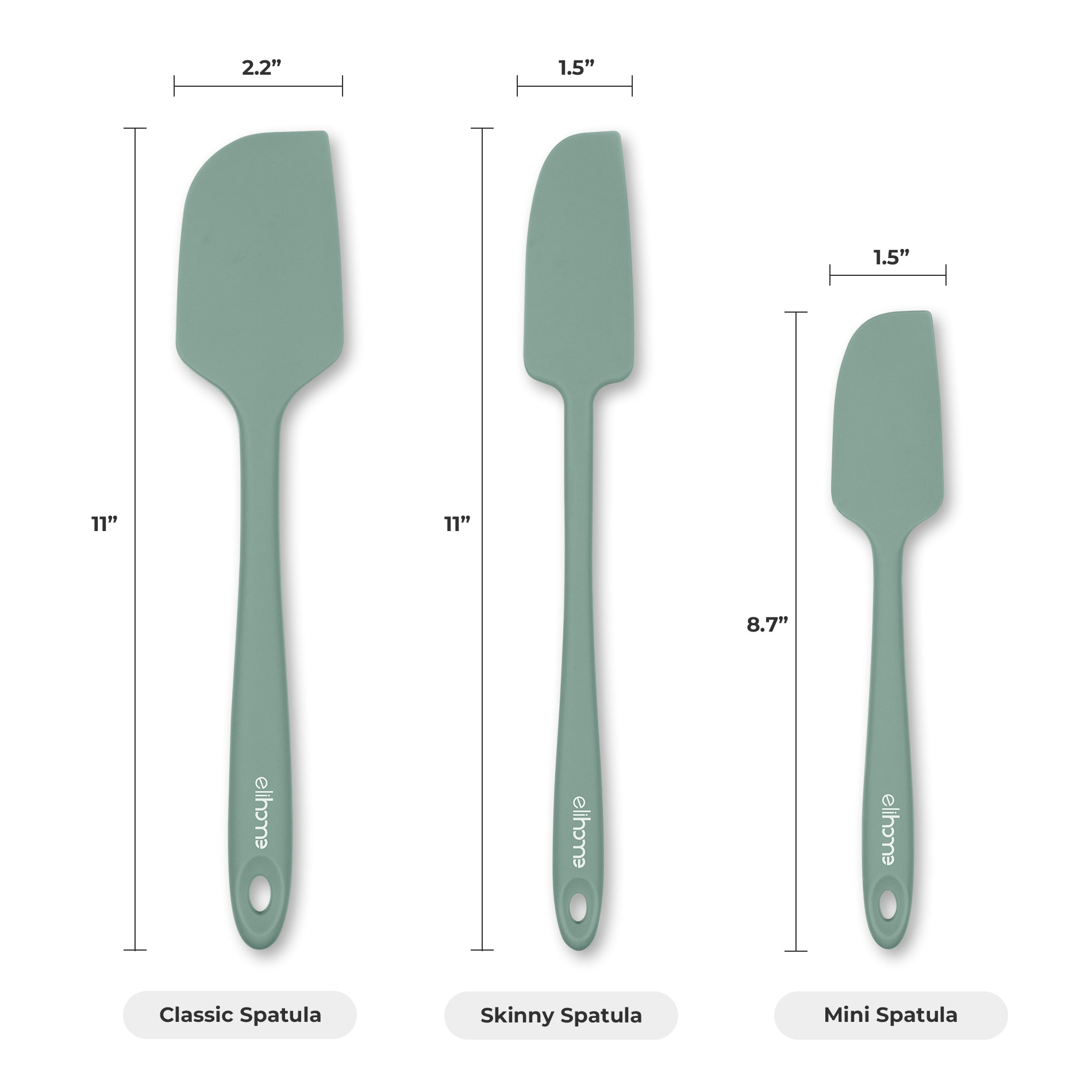 Elihome Mini Spatula  - 8.9