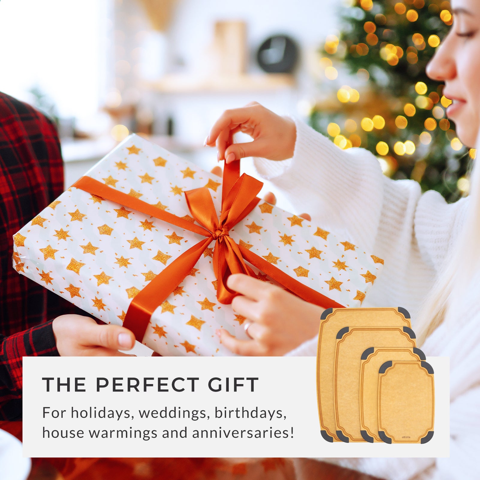 Non Slip Cutting Boards | Medium Cutting Board | Elihome