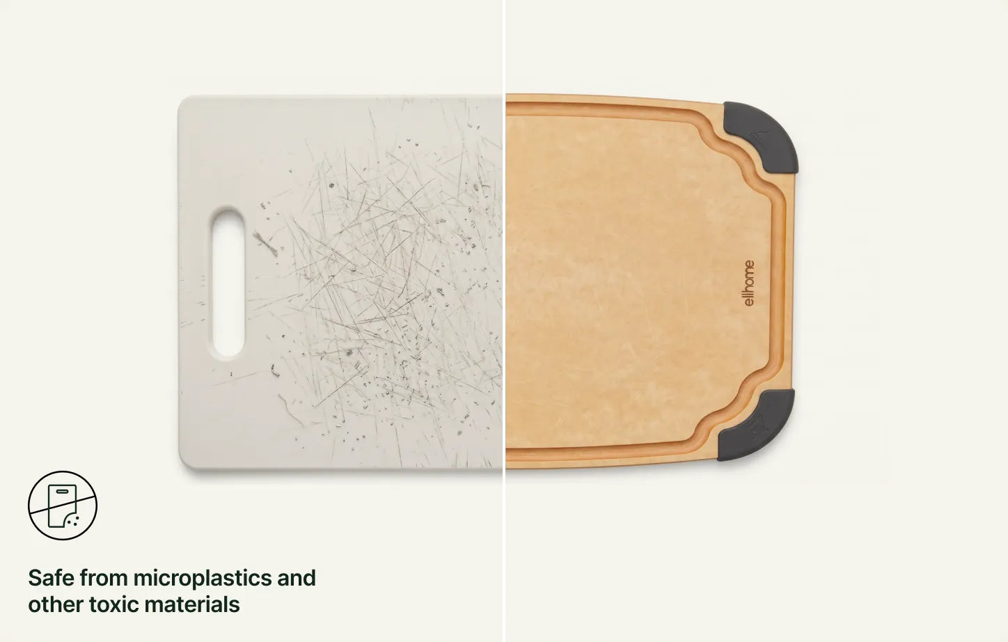 Safe from microplastics and other toxic materials